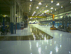 Seamless Industrial Resinous Factory Flooring